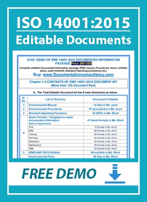ISO 14001 Documents